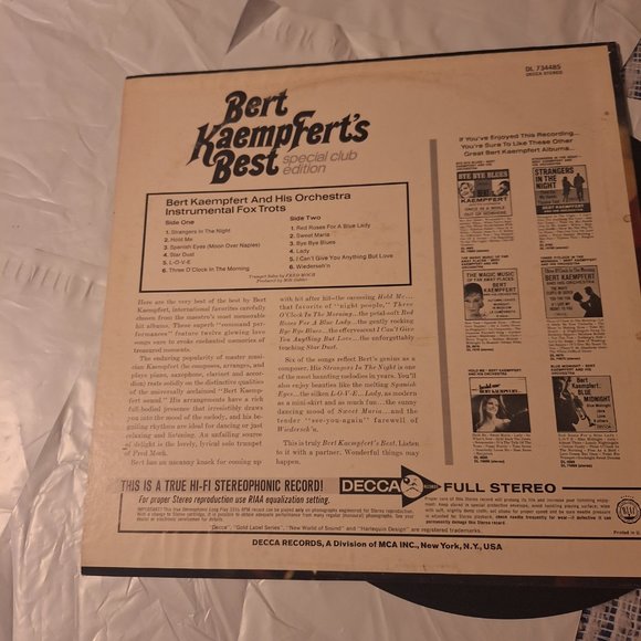 Bert Kaempferts best lp record - Picture 2 of 4